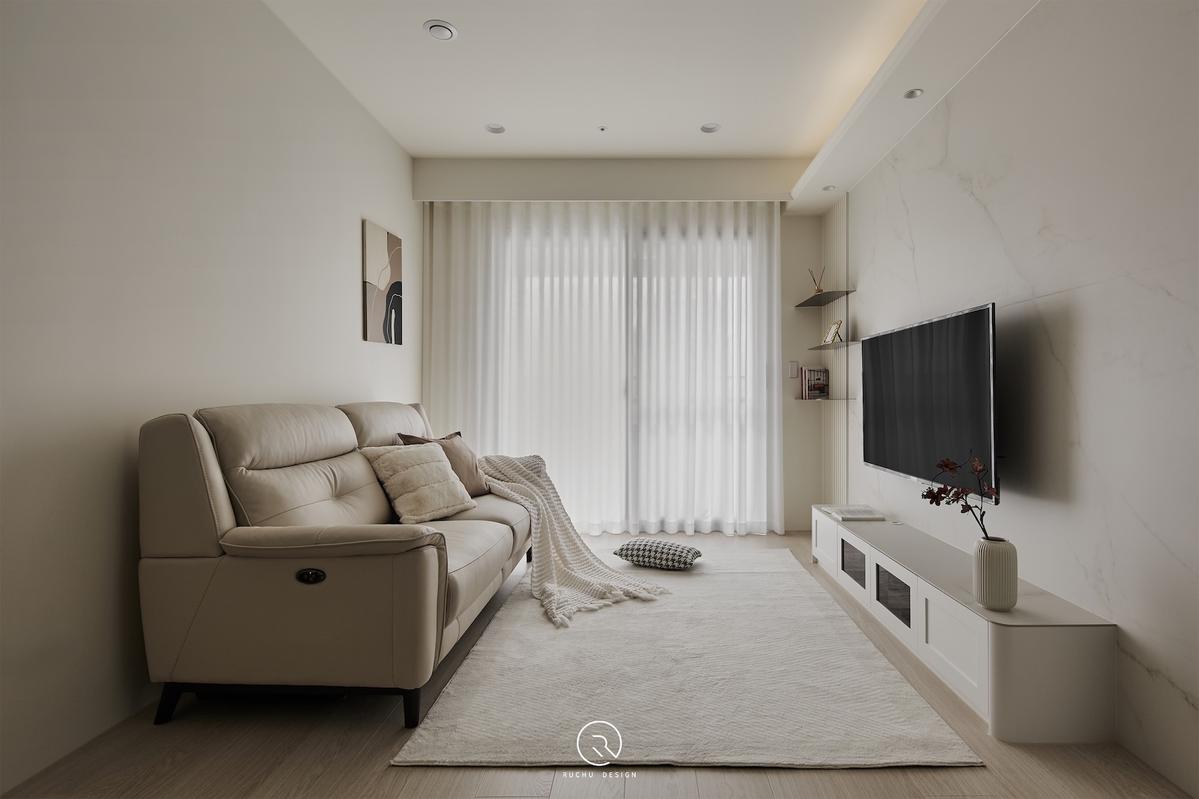 如初室內設計-霜 白